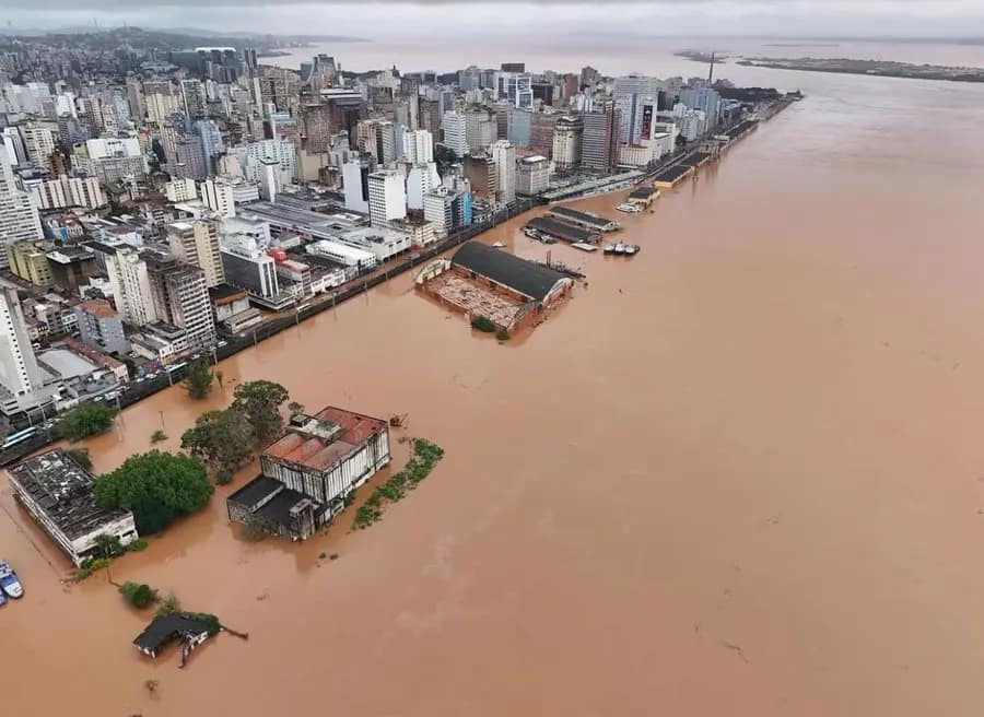 Le campionesse brasiliane  si mobilitano per raccogliere fondi per  la popolazione del Rio Grande do Sul